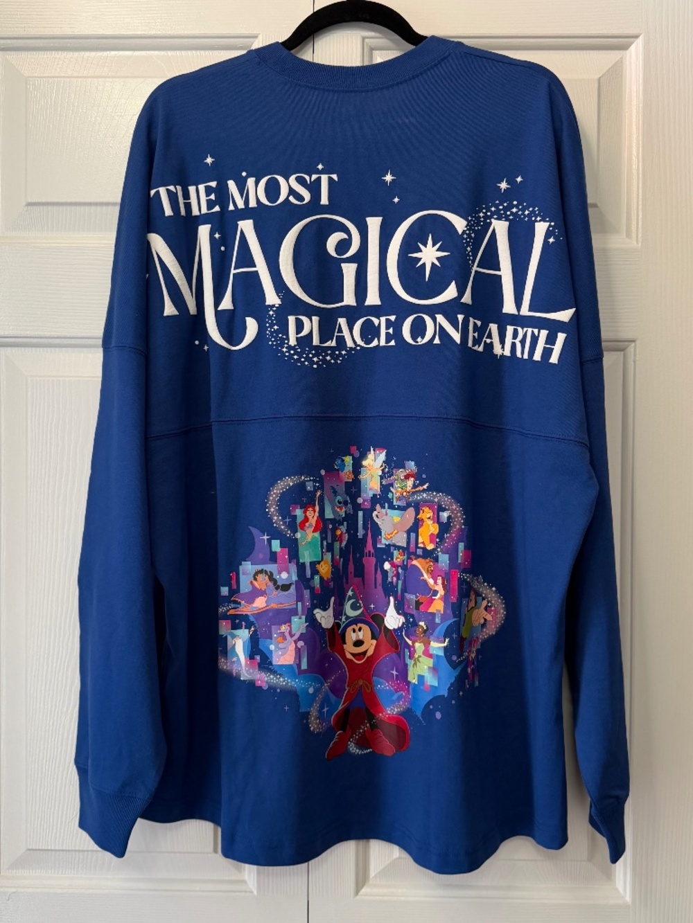 WDW Disney World The‎ Most Magical Place On Earth Spirit Jersey Blue NEW